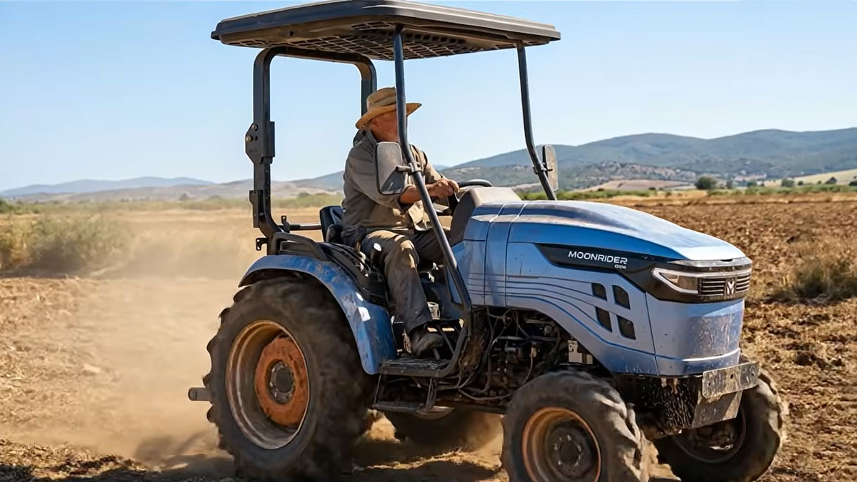 GoSun Introduce el Tractor Eléctrico Moonrider T27 con Carga Solar a Norteamérica